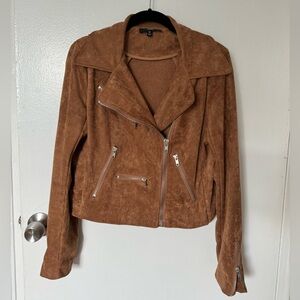 Lulus, Size Medium, Velvet Cropped Jacket